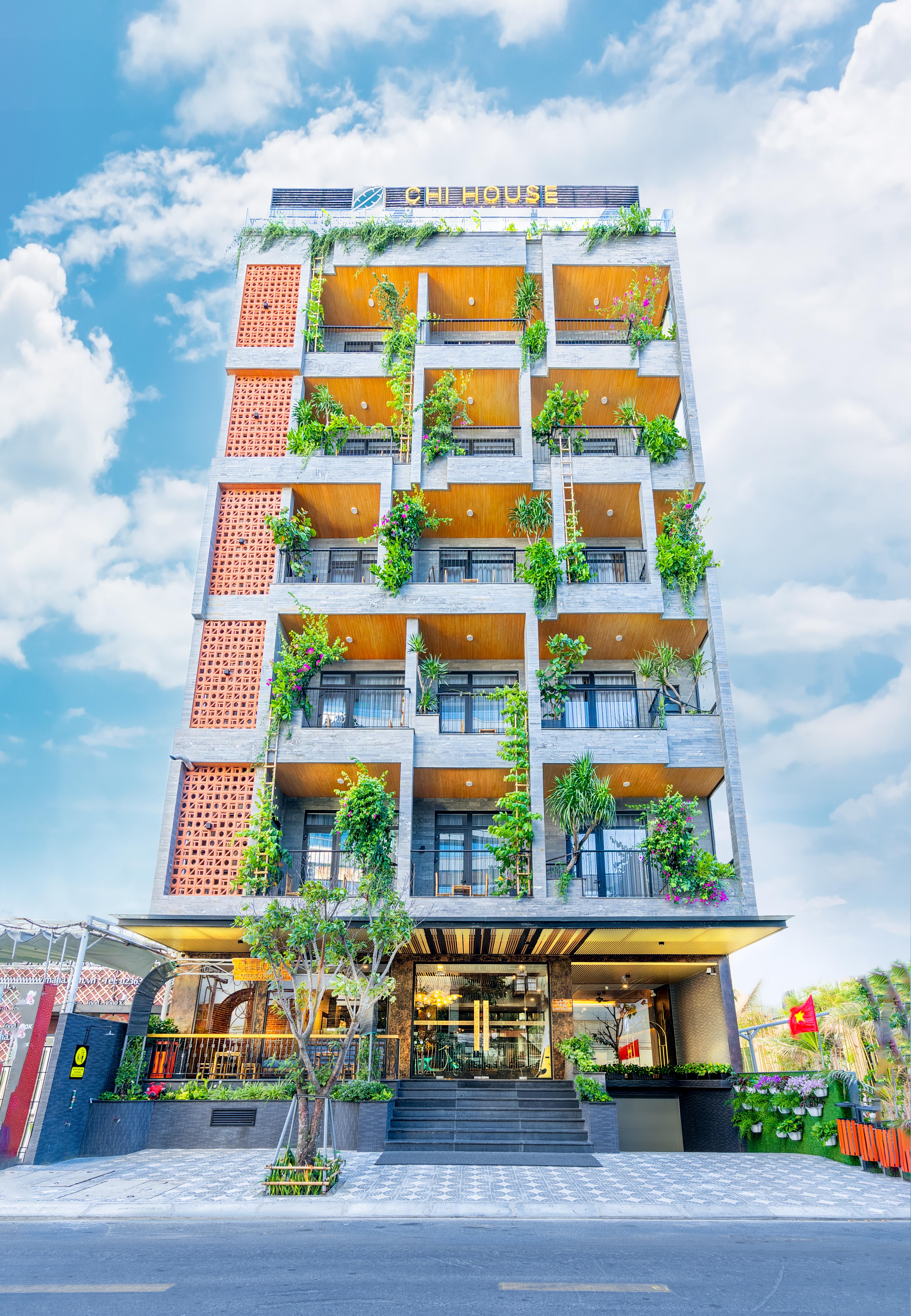 Chi House Danang Hotel And Apartment Exterior photo